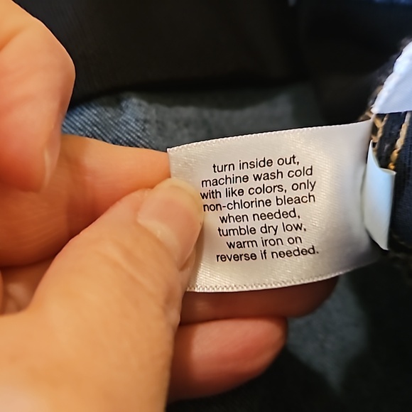 Lane Bryant High Rise Skinny Jeans Dark Blue in size 26 - Picture 11 of 11